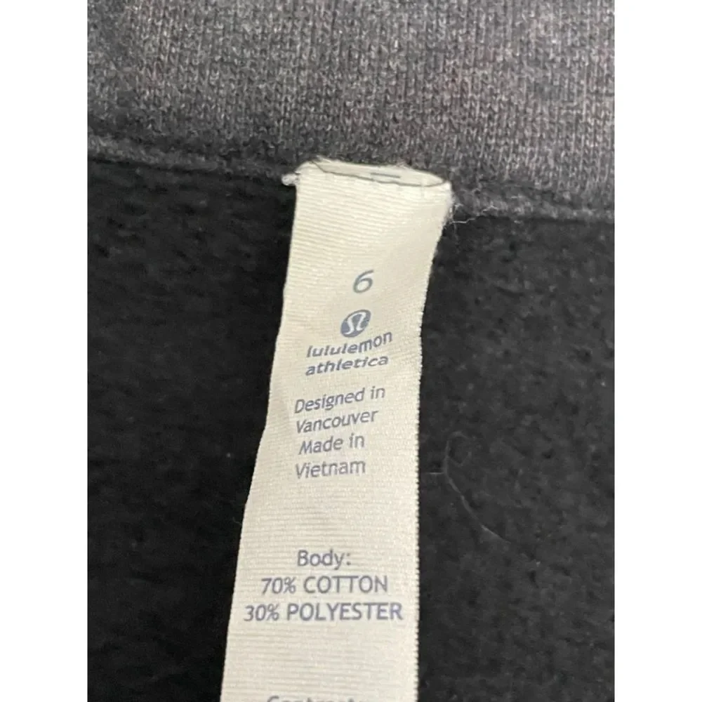 Lululemon Full Zip Jacket Size 6 could fit XS-Small  Gray Active L10